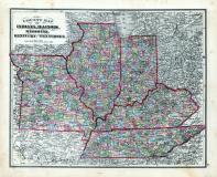 Indiana, Illinois, Missouri, Kentucky and Tennessee, Clark County 1875